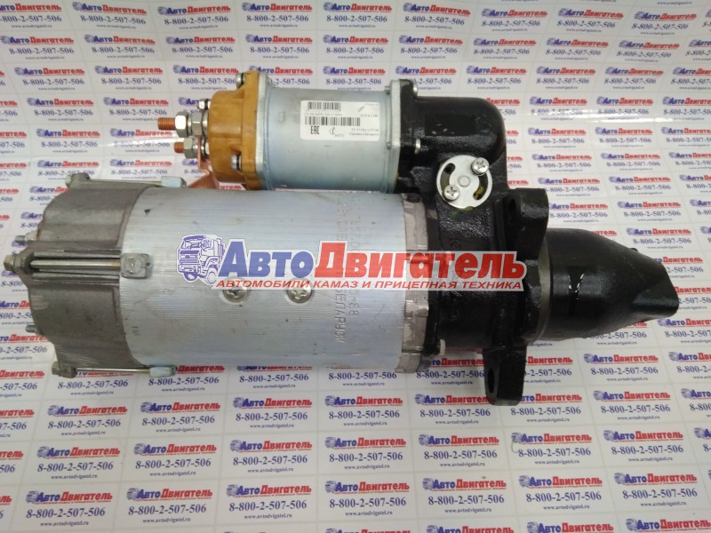 Стартер СТ-142Т-3708000-10 457-3708000-10 в сборе МАЗ УРАЛ БАТЭ