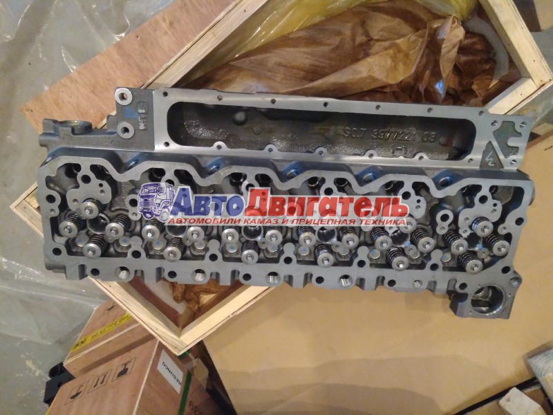 Головка блока цилиндров в сборе 3966454 3917287 3967458 3925400 3966453 Cummins 6BТ QSB5.9